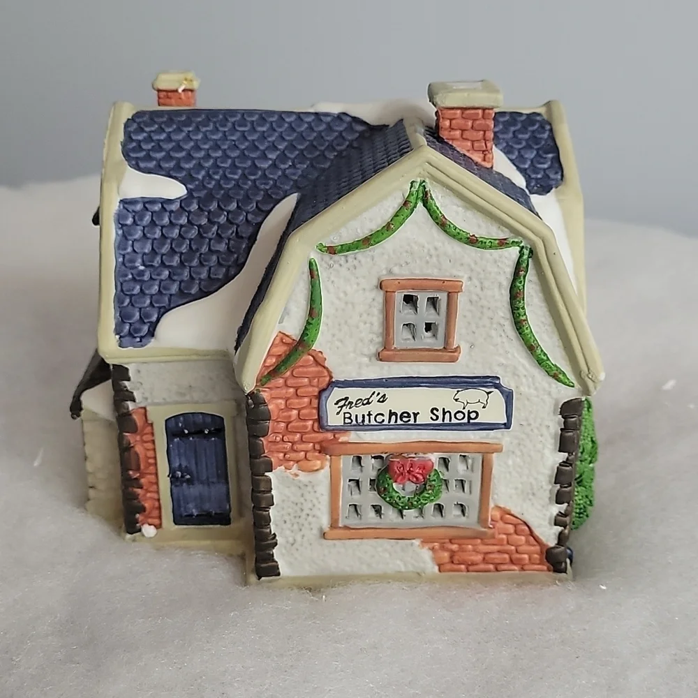 1994 VIntage Lemax Dickensvale Collectibles Porcelain Lighted House 45126